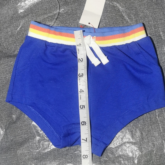 CAT & JACK 3 - 6 month t shirt, short set New NWT Blue, yellow white SUMMER - Picture 13 of 16